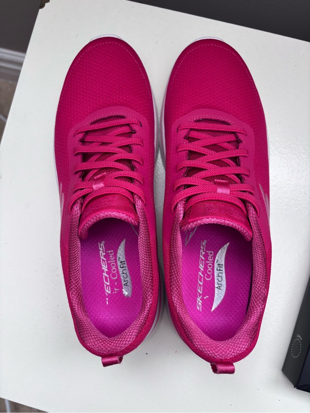 Skechers Women's Bright Fuchsia Athletic Sneakers